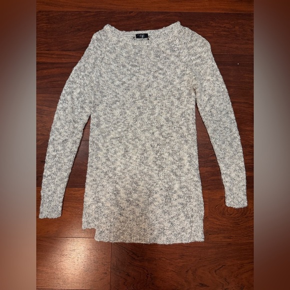 F&F Cozy Gray Knit Sweater - Picture 1 of 4